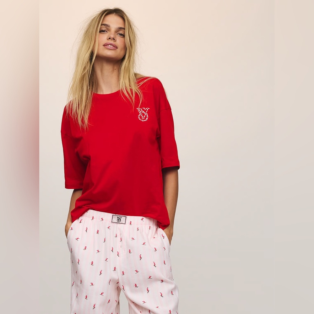 Victoria's Secret Red Shirt